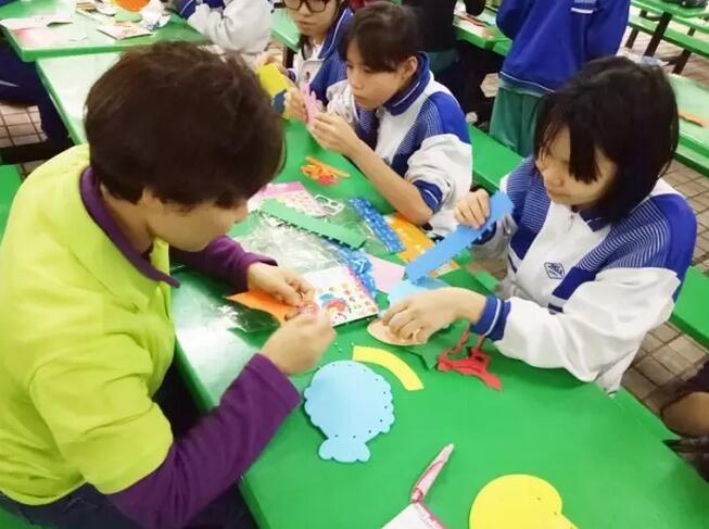 益百分走進廣州市啟聰學(xué)校